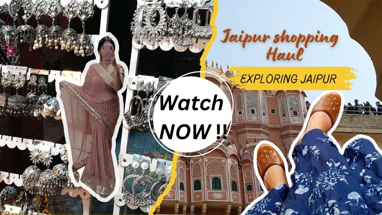 “Jaipur Shopping Haul ✨| Affordable & Trendy Finds | Pratishtha Paradise❤️🦋