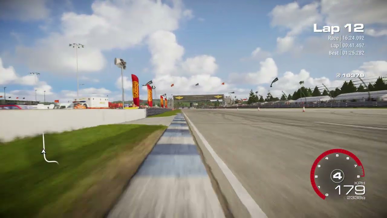GRID Legends - Indianapolis, Sport Circuit - 1:24:937 with the SRT Viper GTS-R (No Upgrades)