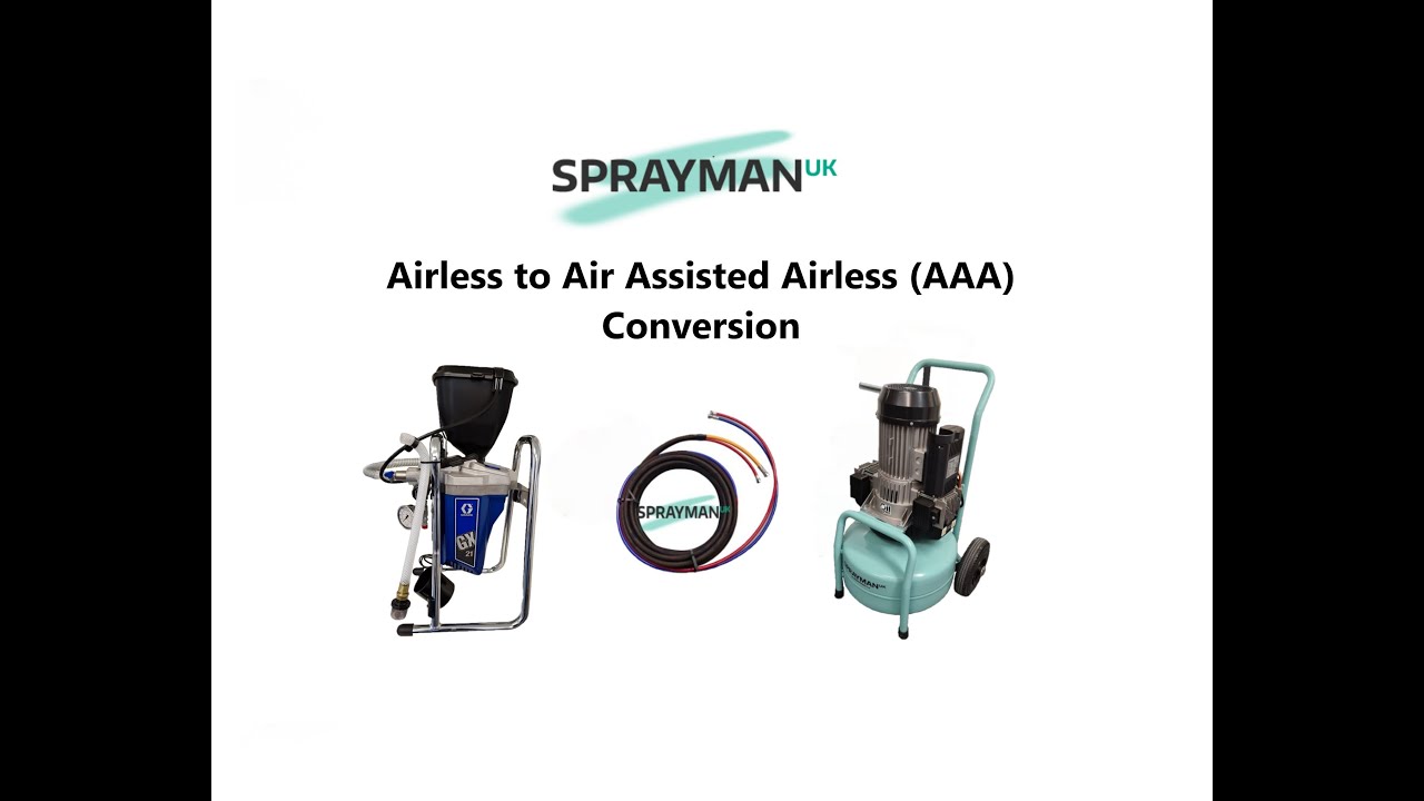 Converting Airless to Air Assisted Airless