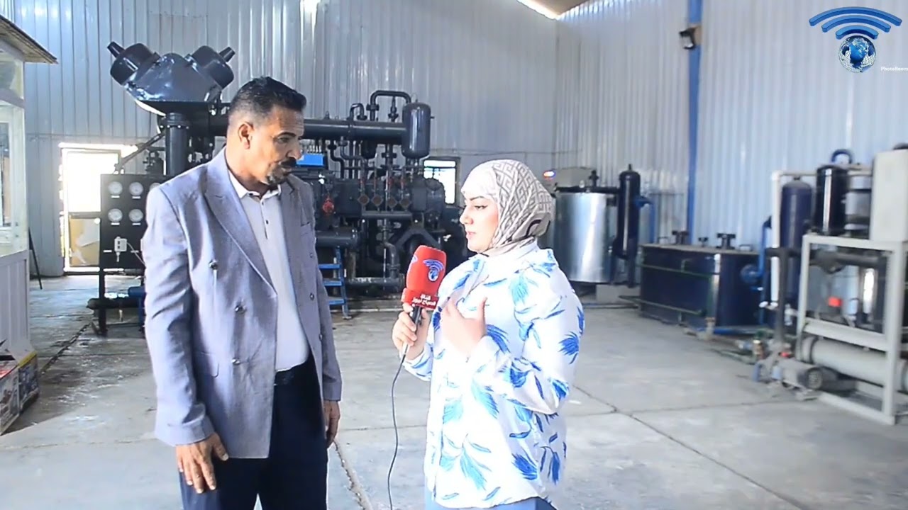 الشركة العامه للصناعات الكهربائية  والألكترونية وحدة أنتاج سائل الأوكسجين
