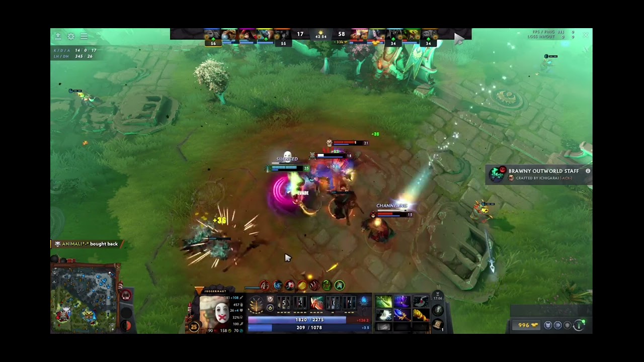 Dota 2 Juggernaut - Rampage