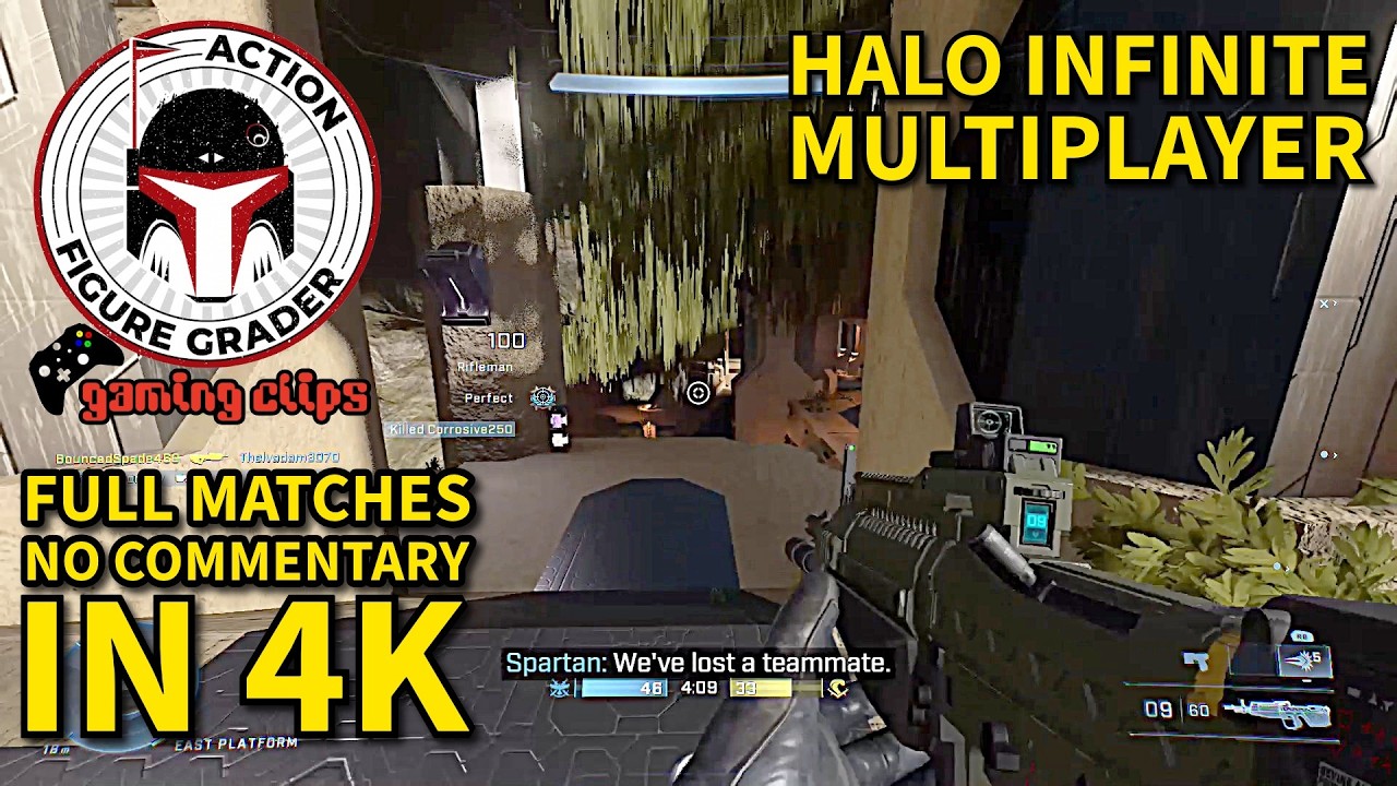 Halo Infinite Multiplayer Full Matches in 4K - No Commentary - Slayer - Neutral Bomb - Odd Ball