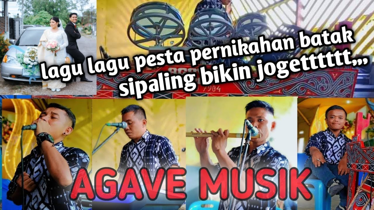 AGAVE MUSIK||LAGU LAGU DIPESTA BATAK NONSTOP||PANJIBAKO||MANTAP