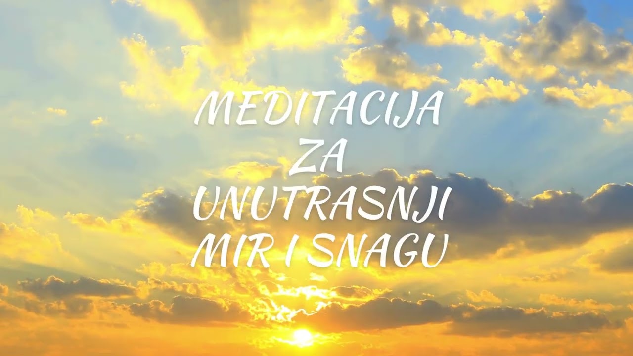 Meditacija za psihičku snagu i emocionalnu stabilnost | Vođena meditacija na srpskom