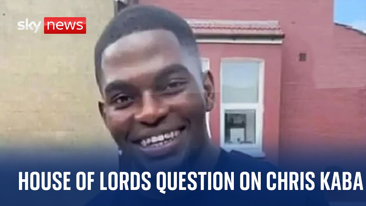 Watch live: Former Met commissioner asks question in the House of Lords over Chris Kaba