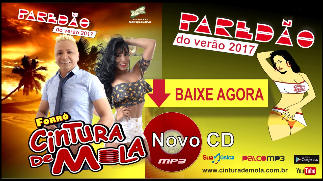 Cintura de Mola - PAREDÃO do verão 2017 CD COMPLETO