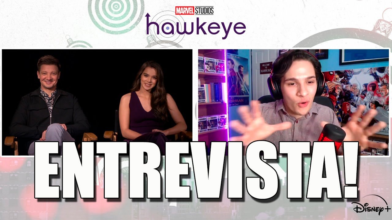 ENTREVISTA HAWKEYE: Hable con Jeremy Renner y Hailee Steinfeld!/ ¿Cuándo NACIO la serie?