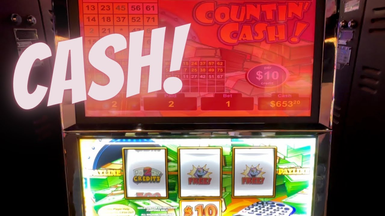 COUNTIN' CASH IS ONE OF MY FAVORITES! #vgt #redscreen #casino #slots