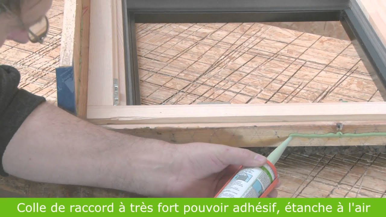 INTEGRATION D'UNE MENUISERIE BOIS DANS UN MUR EN OSSATURE BOIS