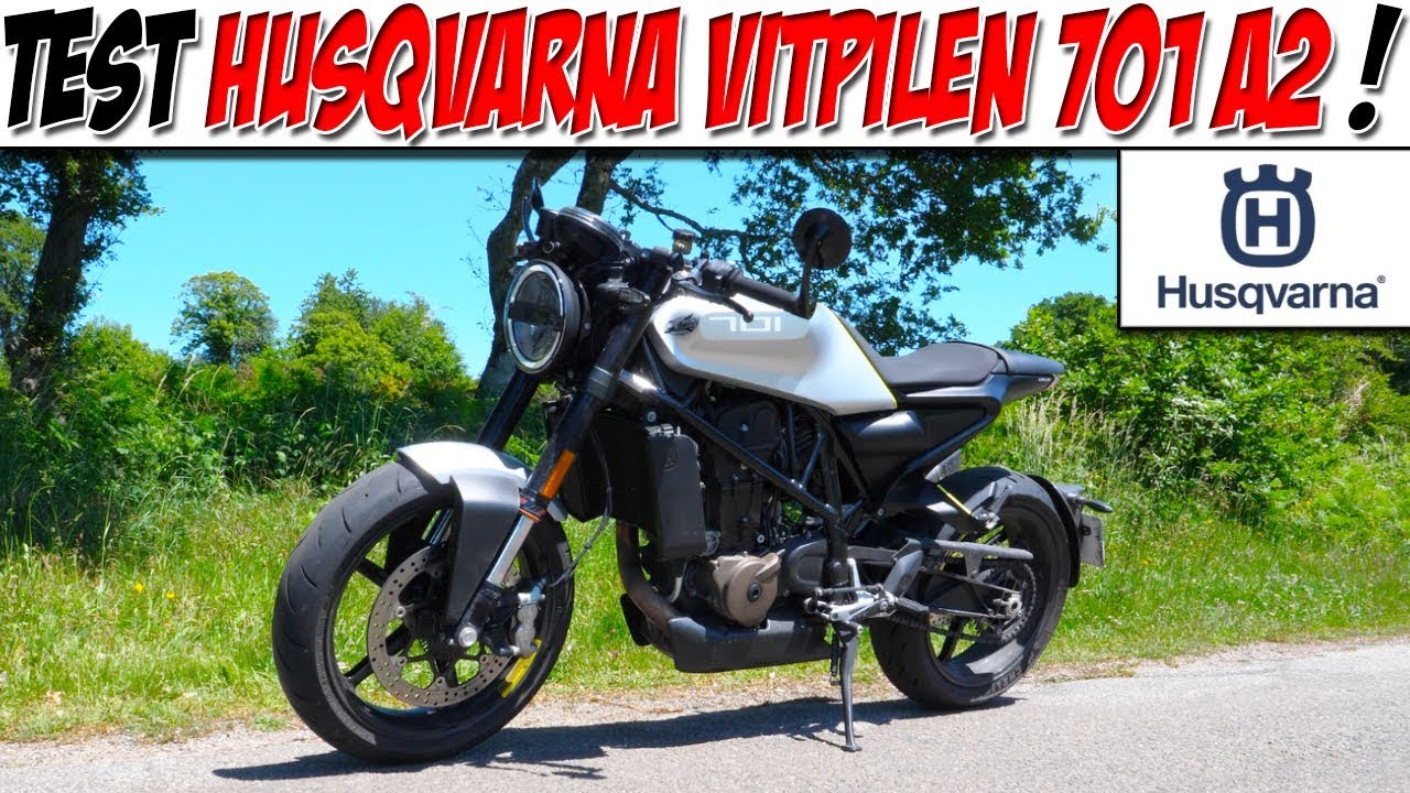 #MotoVlog 167 : TEST HUSQVARNA VITPILEN 701 A2 /  Spécial MAIS FUN !