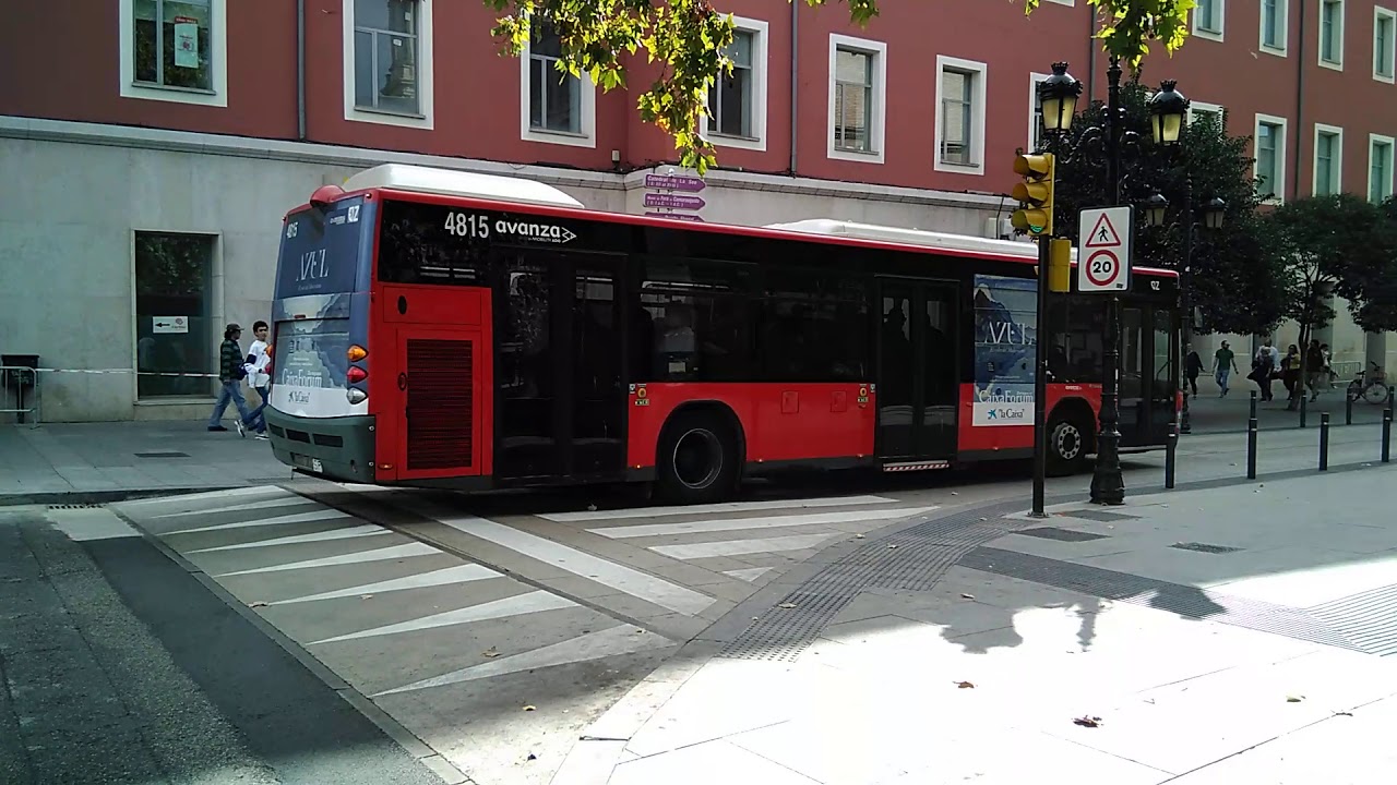 Zaragoza tranvía y autobuses Noviembre 2019