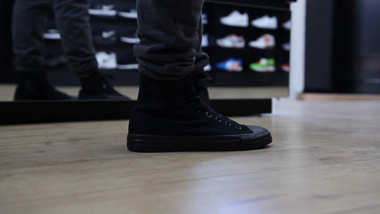 ONFEET Converse Chuck Taylor Hi "All Black" (M3310C) | sneakers.by