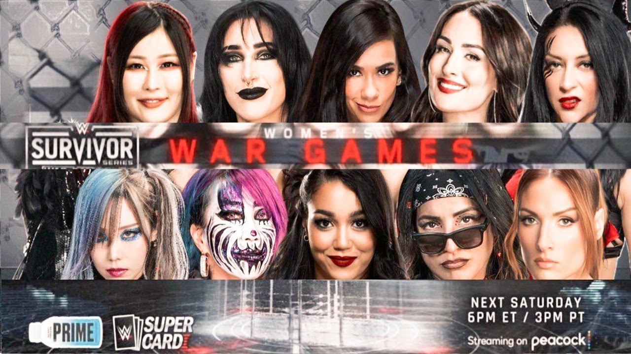 WWE 2K25 Survivor Series - Rhea Ripley Team vs Nia Jax Team 8-Woman Elimination War!