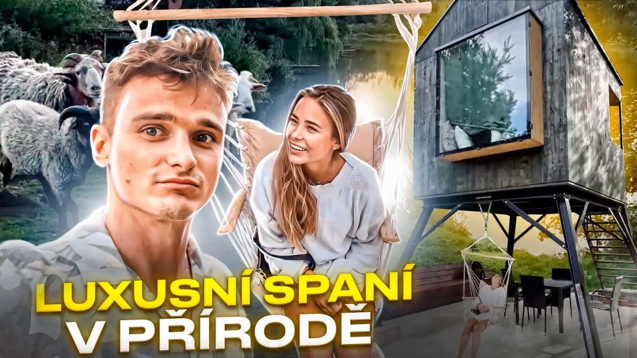 NÁŠ PRVNÍ GLAMPING V PŘÍRODĚ!