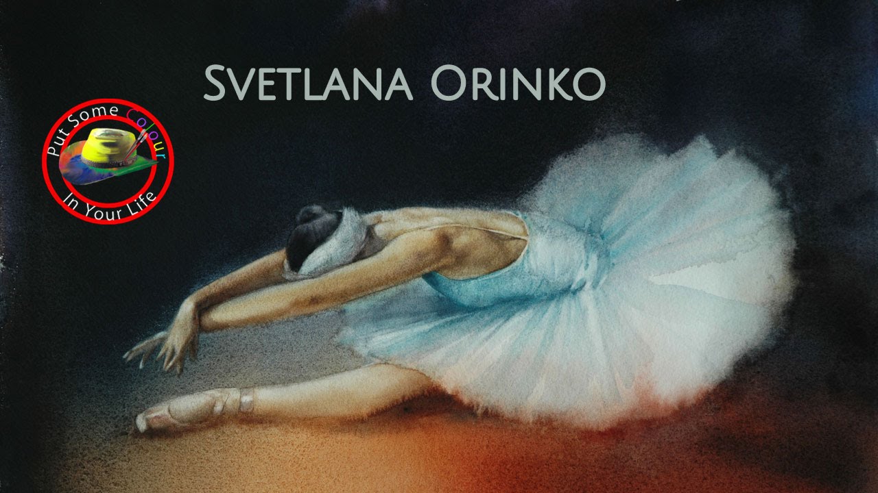 Watercolour painting techniques and tutorial with Svetlana Orinko I Colour In Your Life