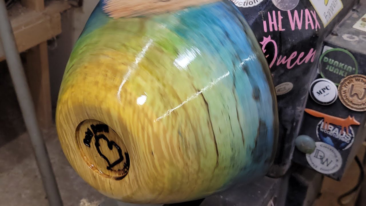 spaulted maple bowl