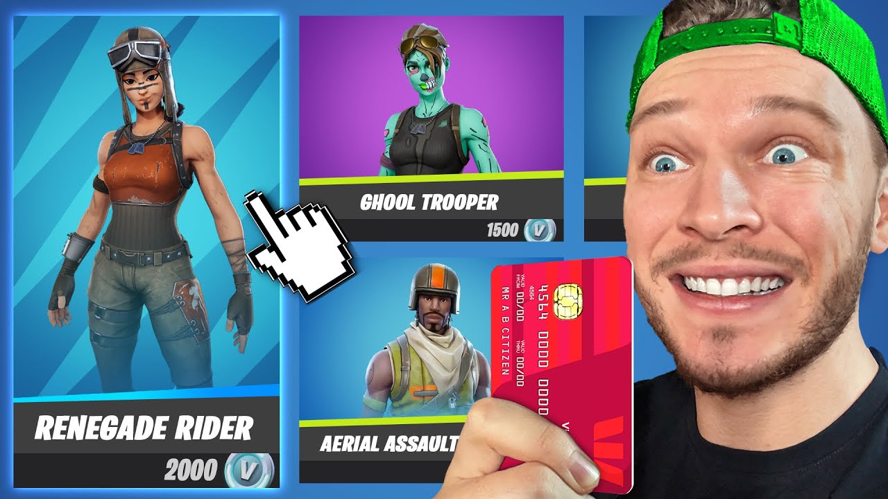 I bought 1000 skins!