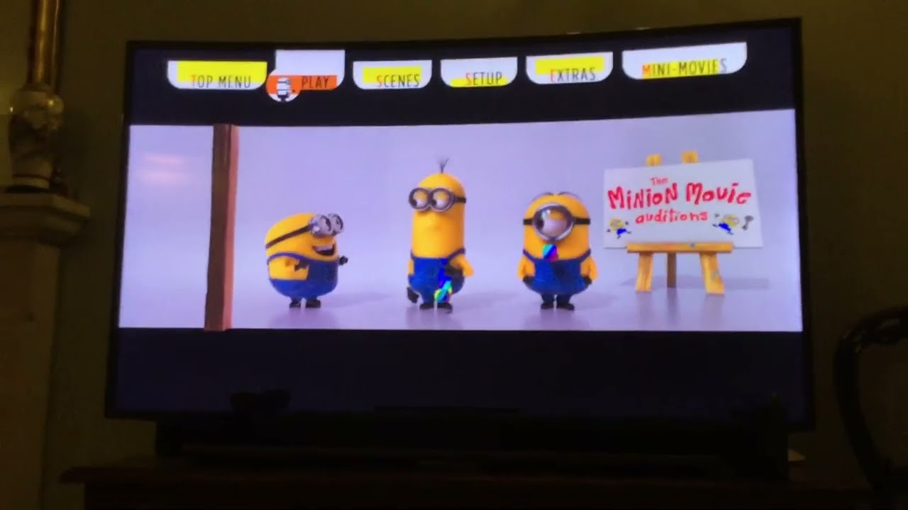 Opening To Despicable Me 2 2013 UK Blu Ray