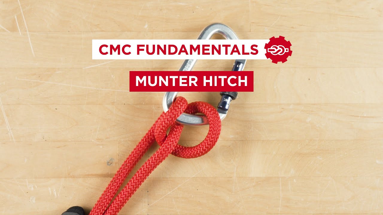 How to Tie a Munter Hitch // CMC Fundamentals: Learn Your Knots