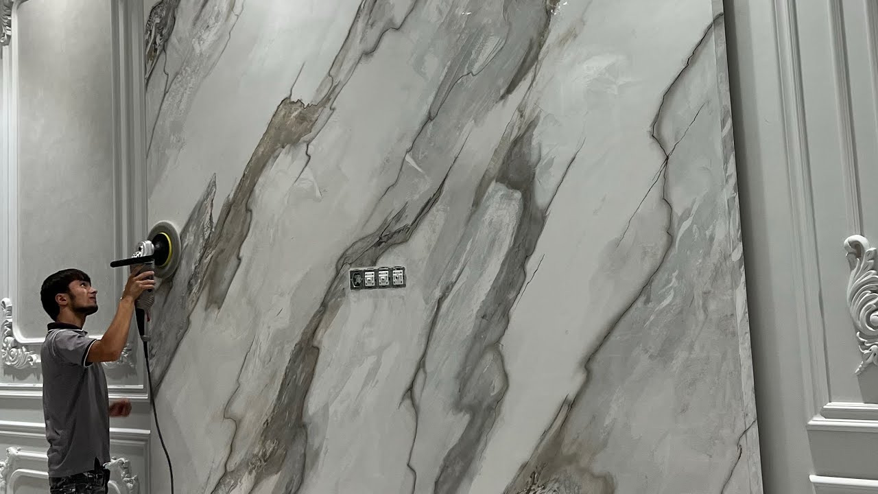 Venetian plaster stucco effect marble 🚀 Rate from 1-10!!