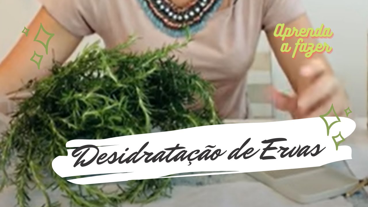 Como secar ervas de forma fácil?