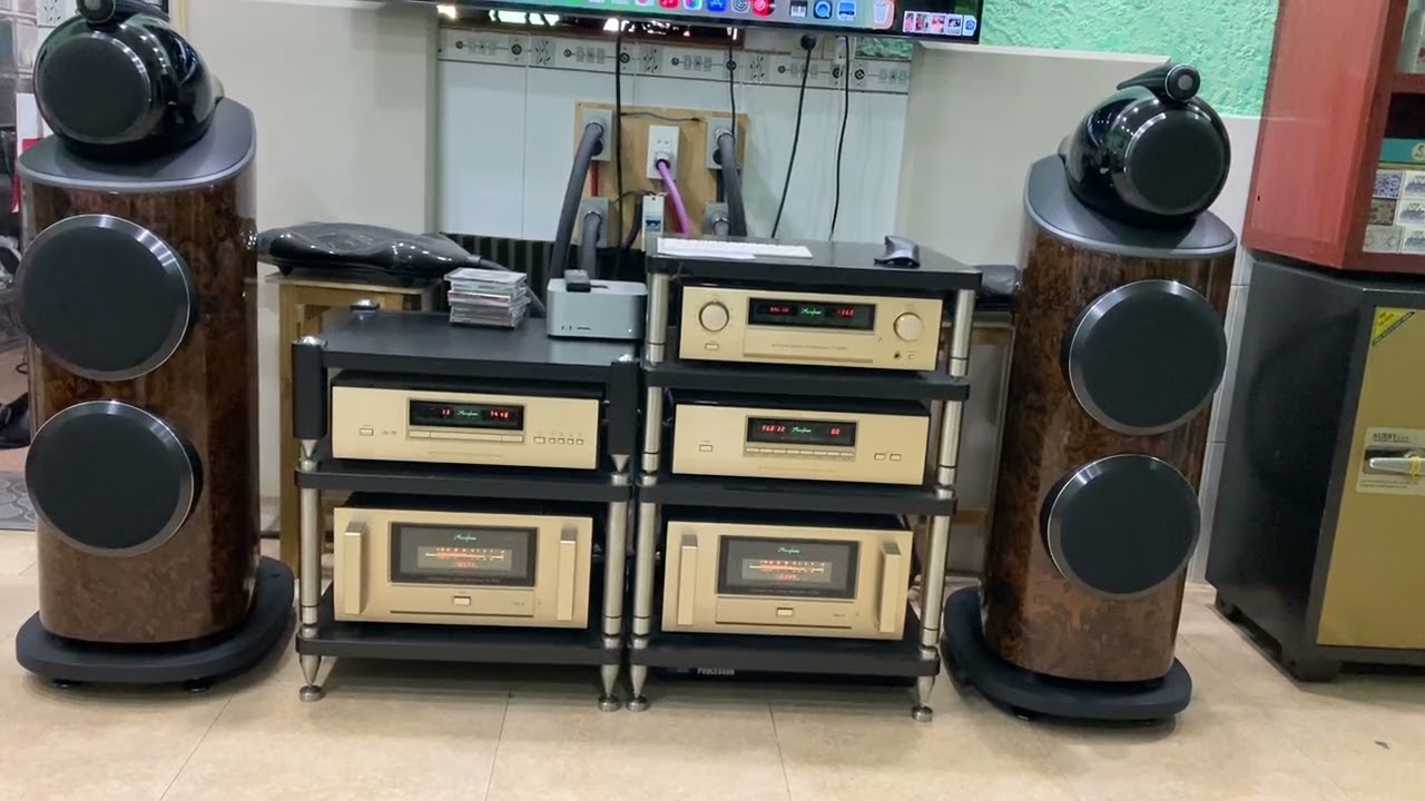 A 300 Accuphase 100w Class A 💎💎 + B&W 801 D4 Signature   800w 💎💎 + C 3900 Accuphase 💎💎 + Dp 1000 Acc