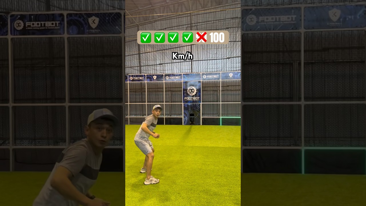 The Footbot Chronicles: The Mysterious 100 km/h Stop Ball Challenge☄️