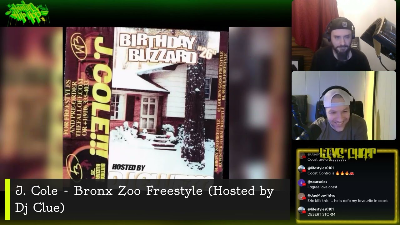 J. Cole - Bronx Zoo Freestyle (Hosted by Dj Clue) REACTION