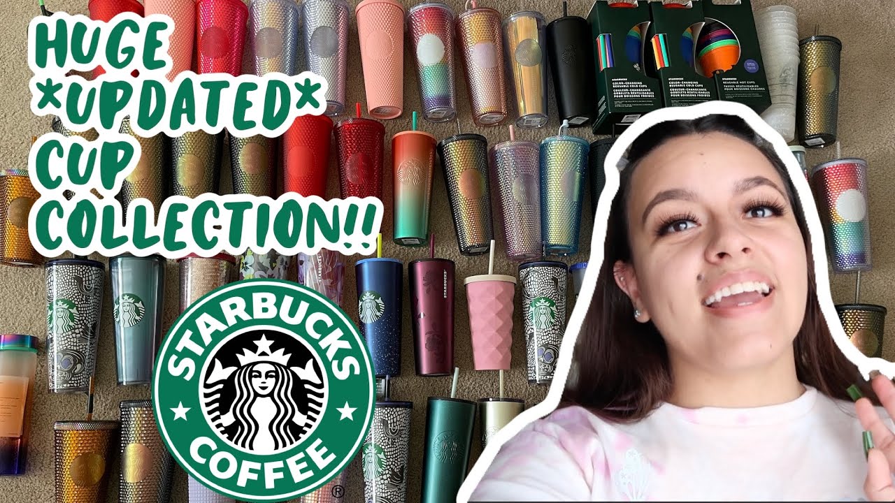 UPDATED STARBUCKS CUP COLLECTION! **OVER 50 CUPS** | IAmNikkieG