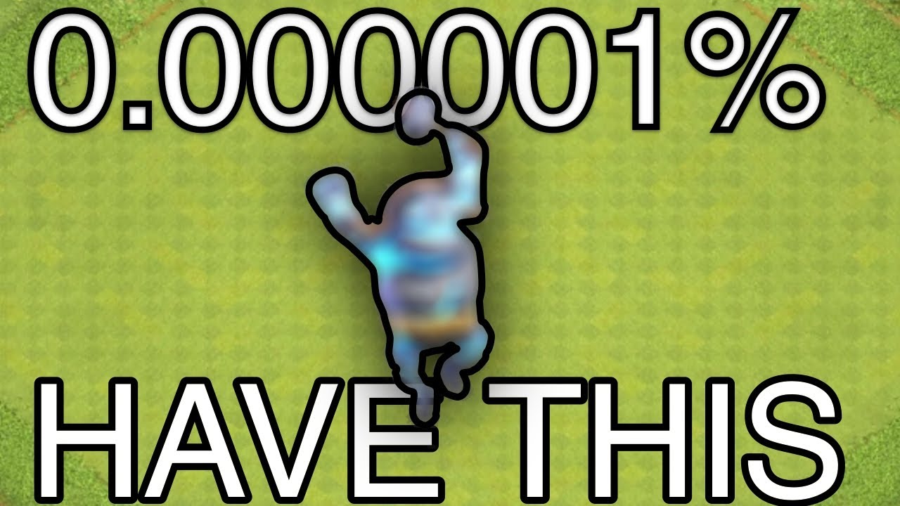 Only 0.000001% Players In Clash of Clans Have This