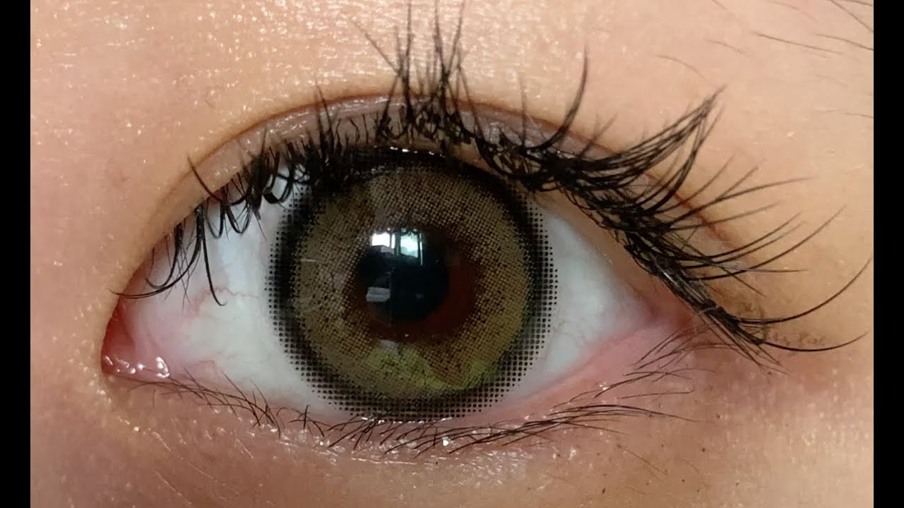 [아이돌렌즈] 메이드 스킨베이지 보정 없는 솔직 리뷰 / [IDOL LENS] MADE SKIN BEIGE Color Contact Lens Review