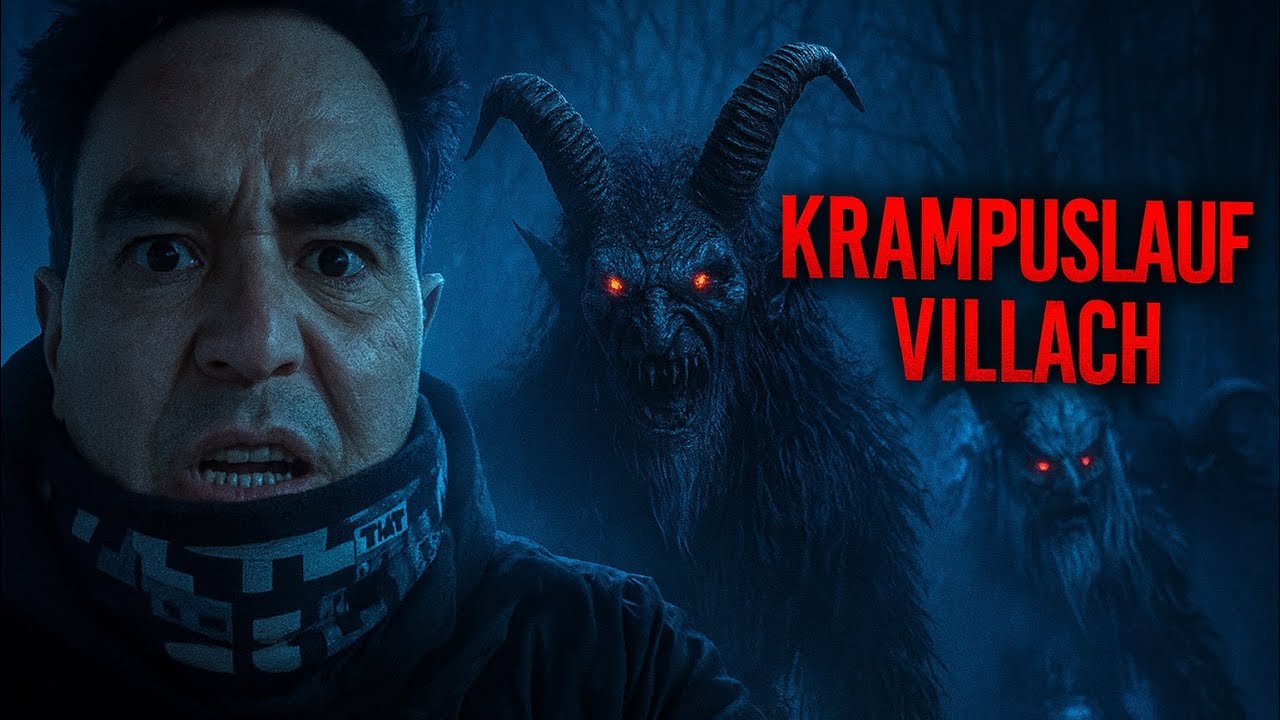 Krampuslauf Villach November 2025 #krampuslauf #horror #austria 