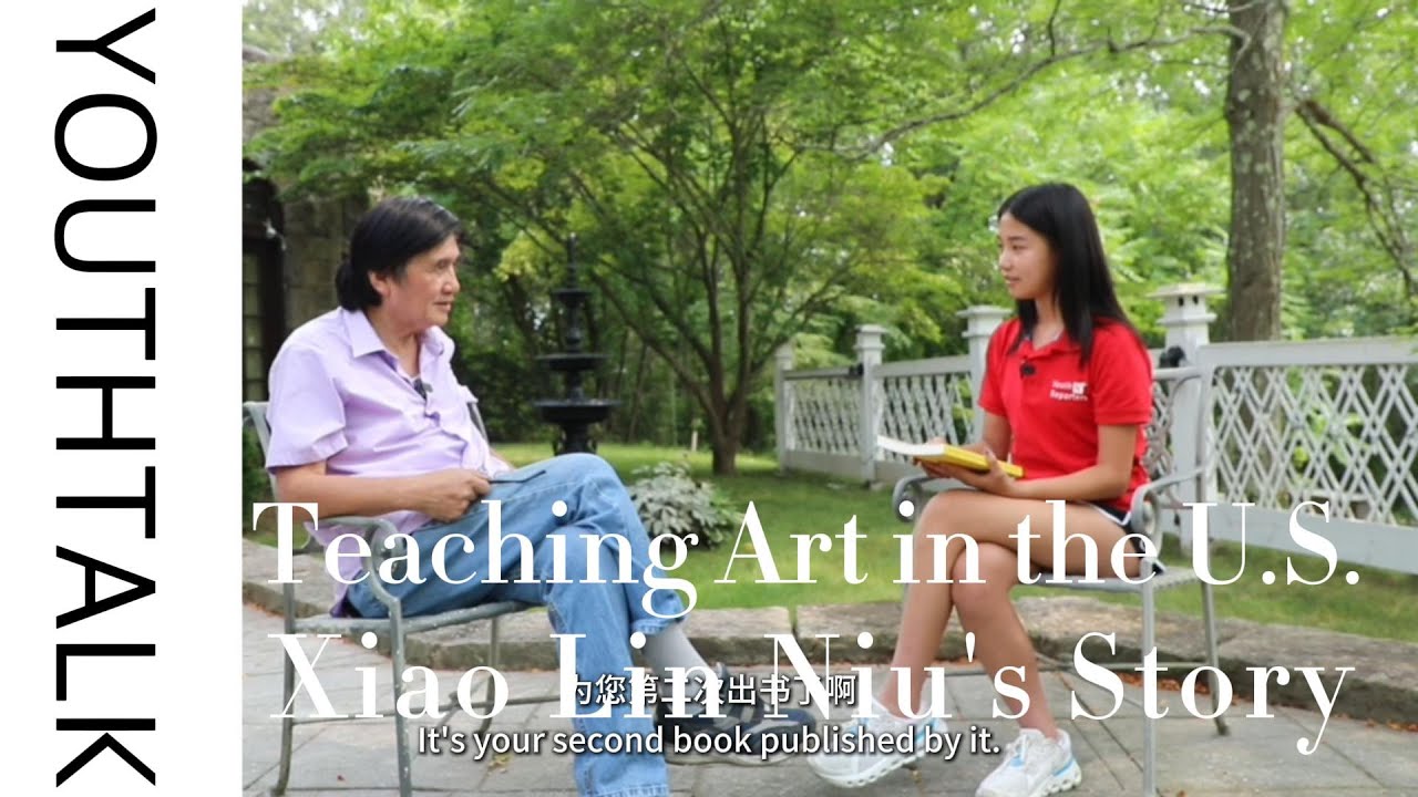 YouthTalk｜Teaching Art in the U.S.Xiao Lin Niu story，The youth reporter Dora Deng.