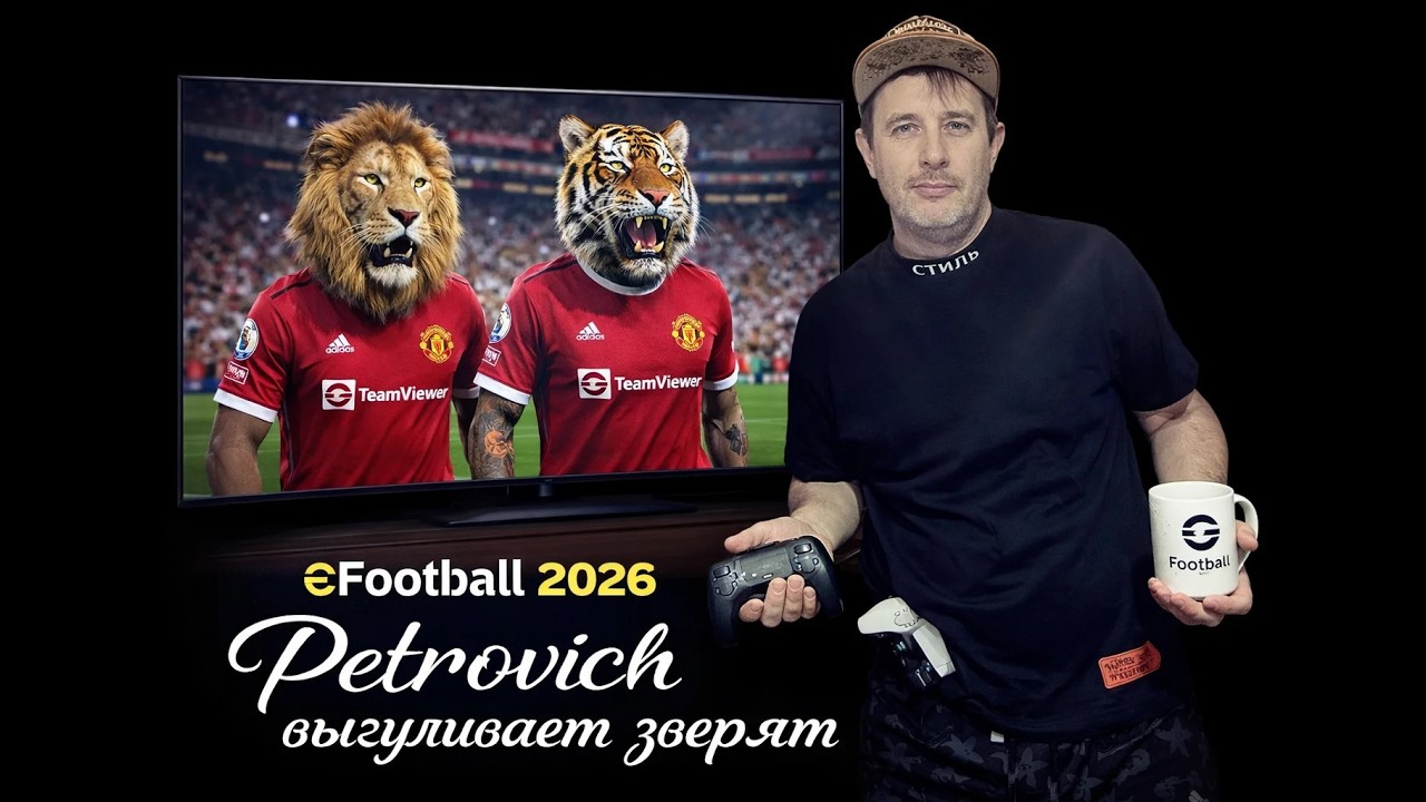 eFootball 2026 24.02.2026 Petrovich выгуливает зверят! Подписывайтесь на канал и ставьте лайки!