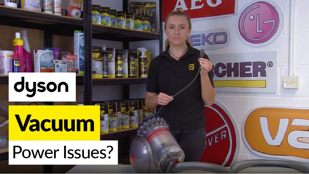 How to Fix a Dyson Big Ball Cylinder Vacuum That's Not Turning on or Keeps Stopping