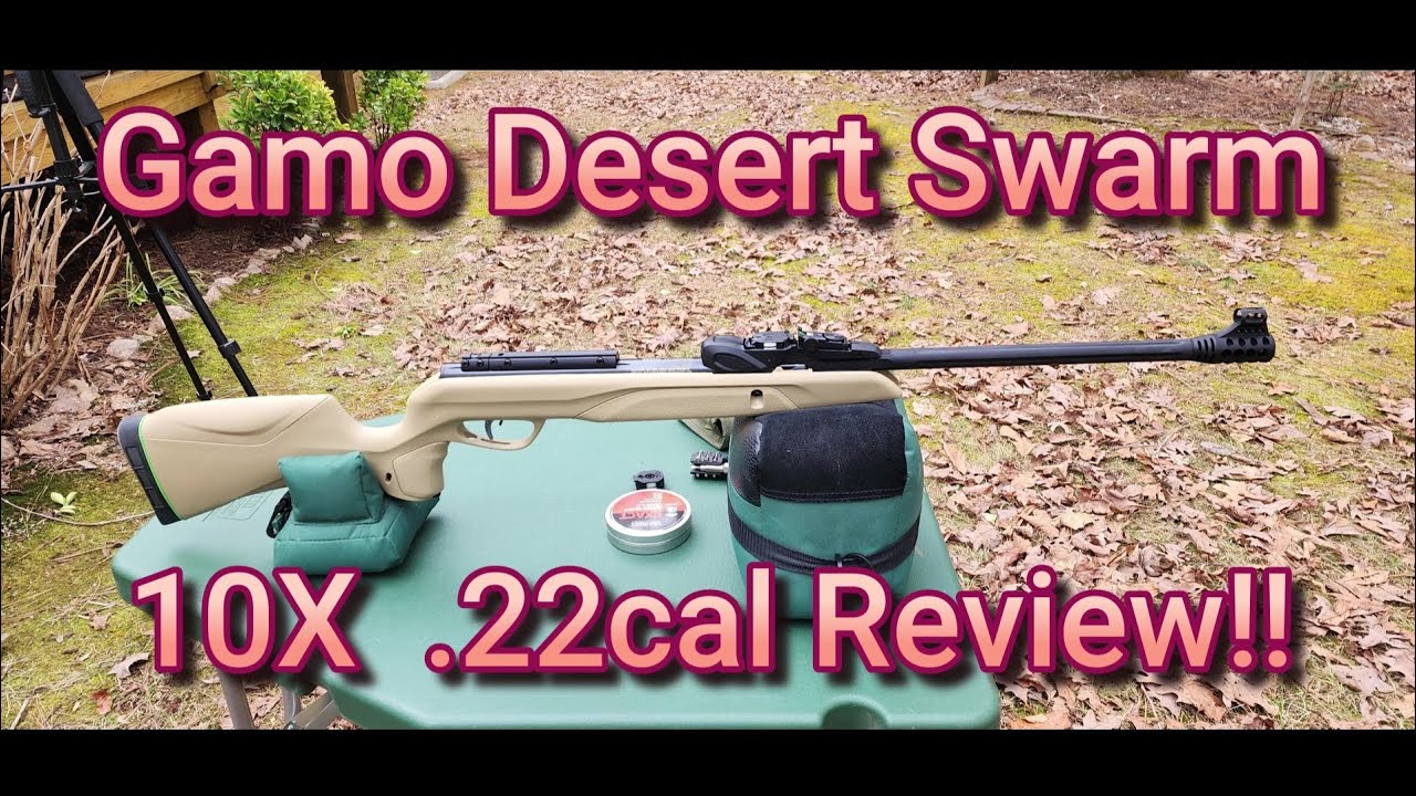 Обзор прицела Gamo Desert Swarm 10x .22cal!! #стрельбаизпневматическойвинтовки #наприроде #выжива...