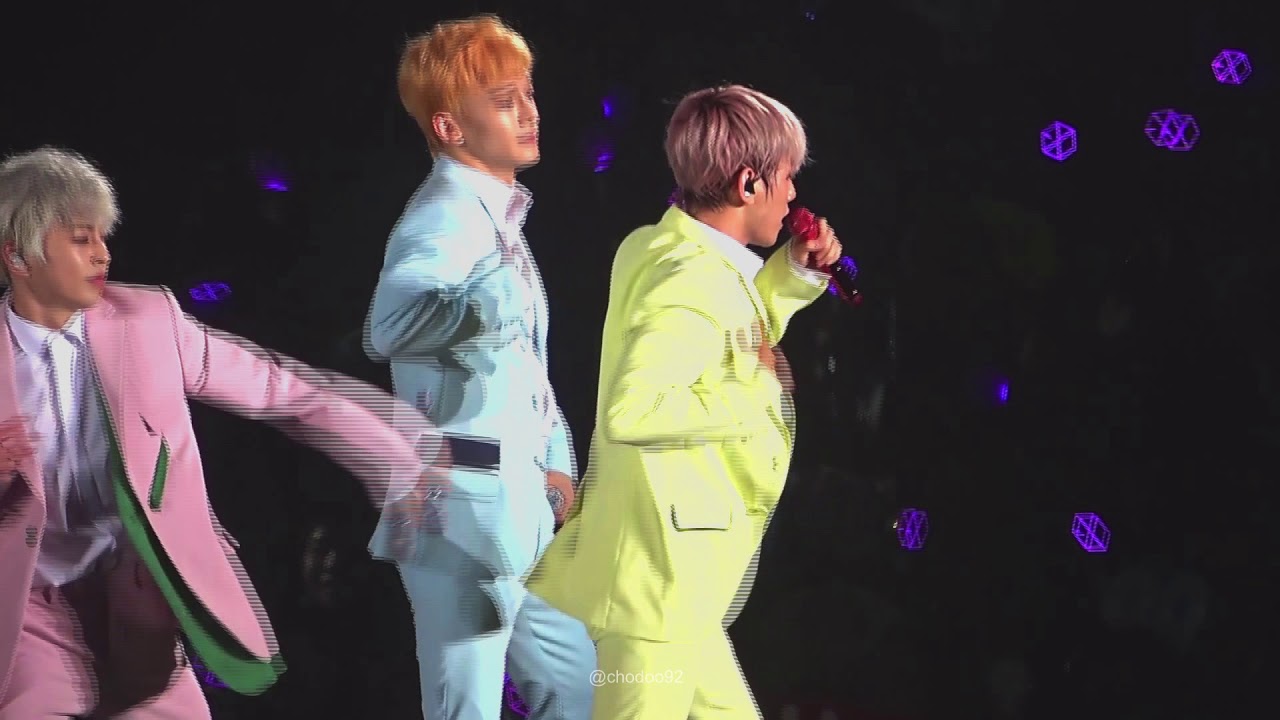 180511 엑소 첸백시 Magical Circus in Yokohama 'Playdate' Chen Focus