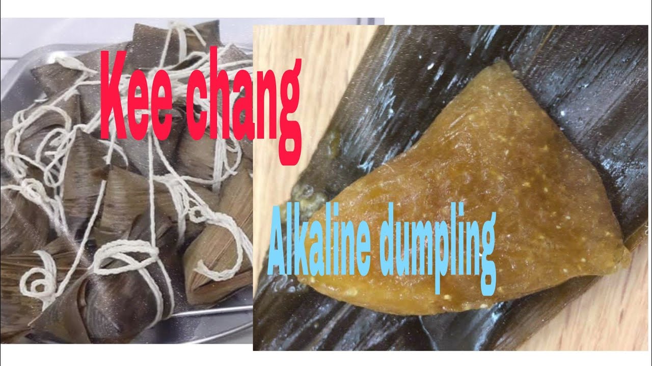Kee chang,alkaline dumpling  taiwan food.