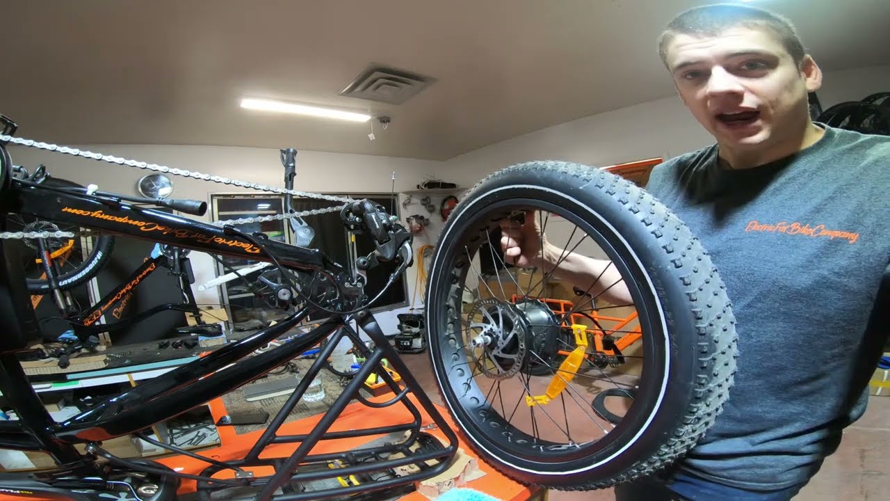 How To Remove & Install The Rear Tire.