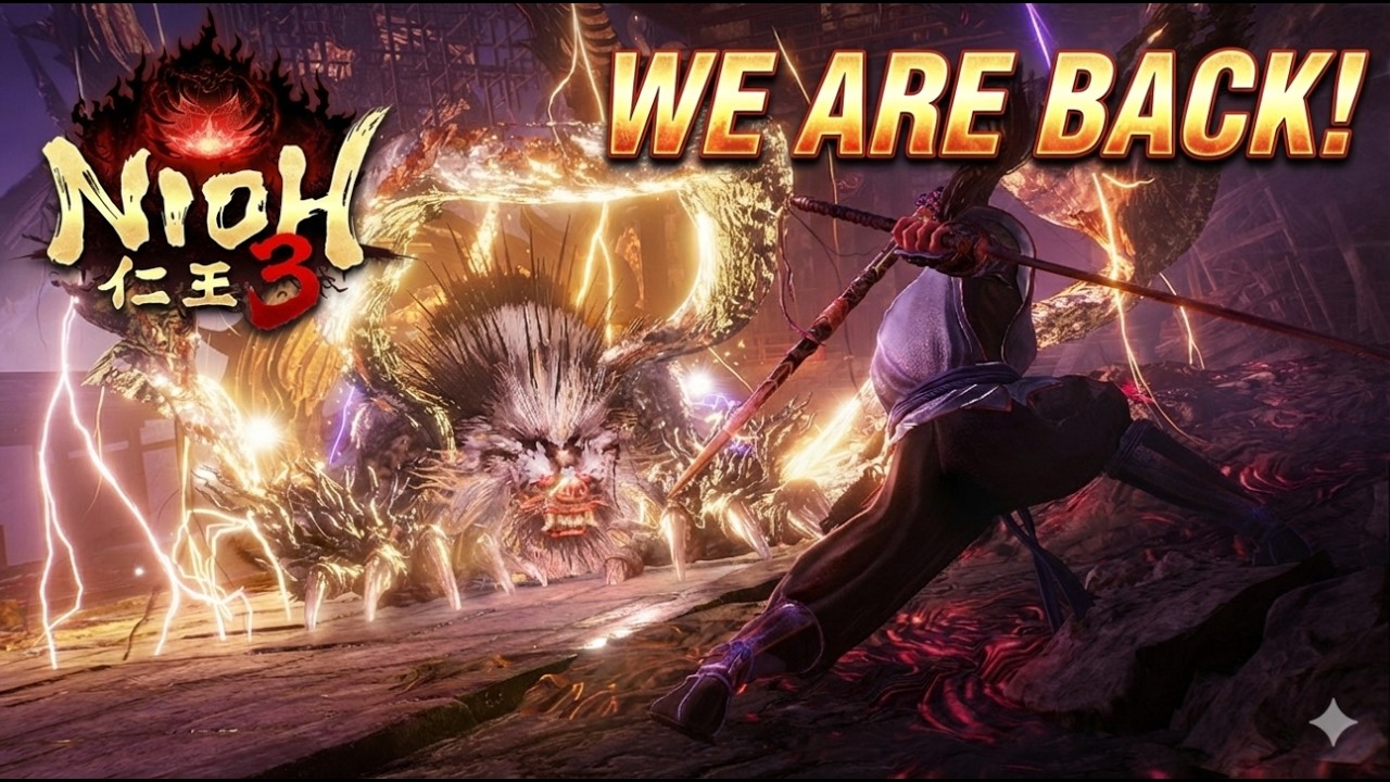 Nioh 3 is here and we back to aciet Japan and Yokai slaying! #nioh3