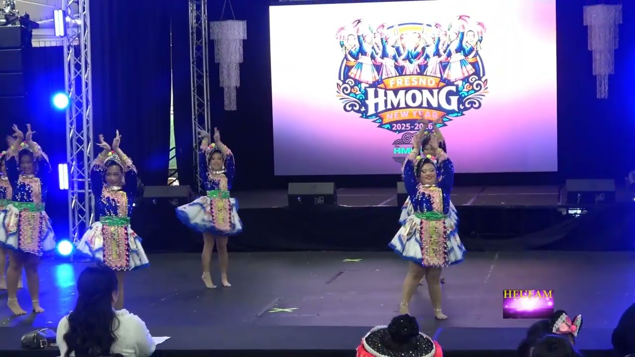 Ntxhais Zaaj Kub | Junior Dance Comp Rnd 1 | Fresno Hmong New Year 2025-2026