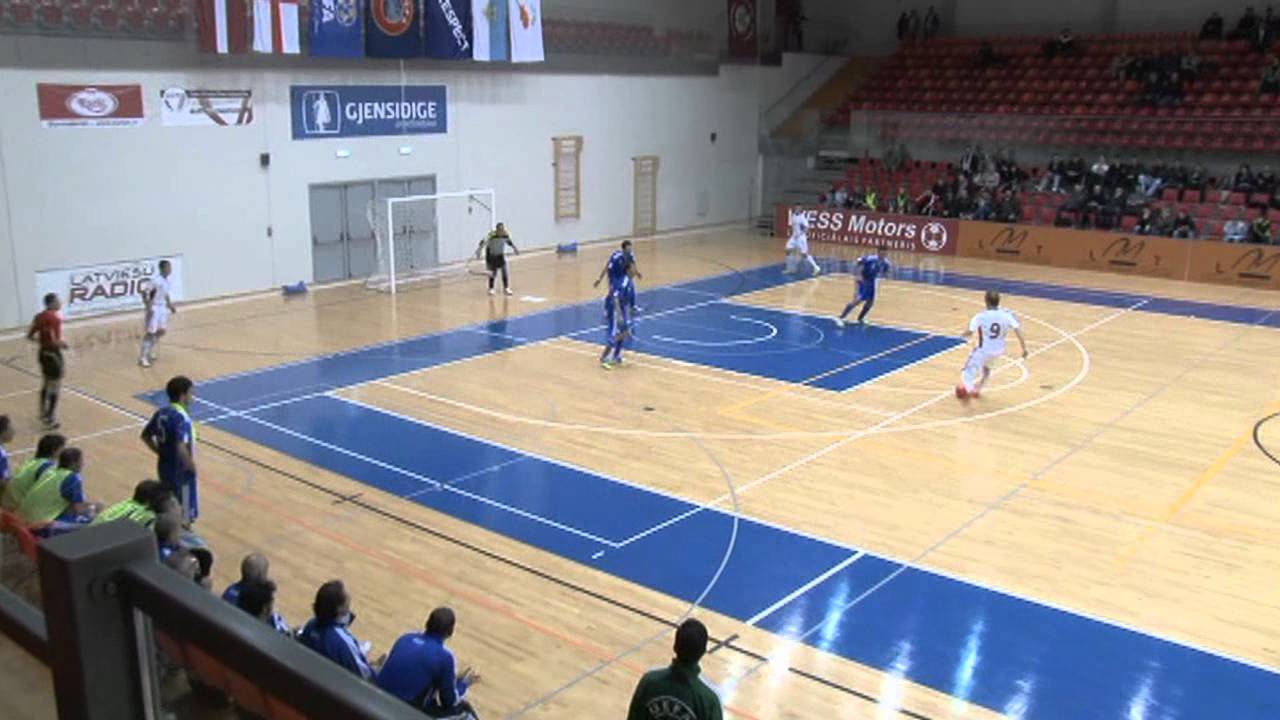 2011.10.21. LATVIA - SAN MARINO 9:1 futsal qualifying highlights