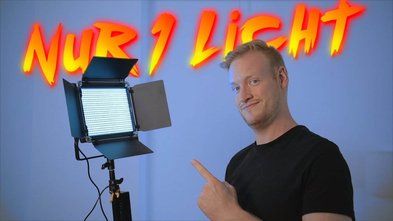 G&uuml;nstige Beleuchtung f&uuml;r Videoaufnahmen