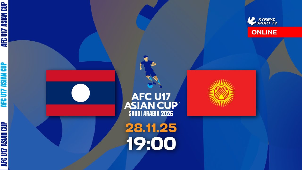 Laos - Kyrgyz Republic | AFC U17 ASIAN CUP 2026 Qualifiers | 2025 ©
