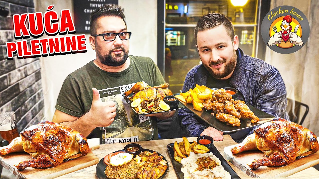 KUĆA PILETINE *najbolja JELA od piletine na BALKANU🐓* | CHICKEN HOUSE ZAGREB