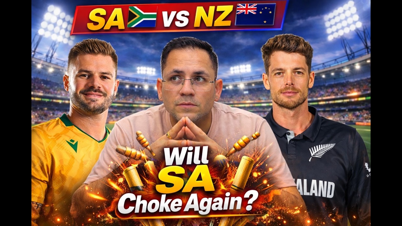 SA 🇿🇦vs NZ 🇳🇿Semi Final Preview | Will South Africa Choke Again? 😱 T20 World Cup 2026 Match Analysis