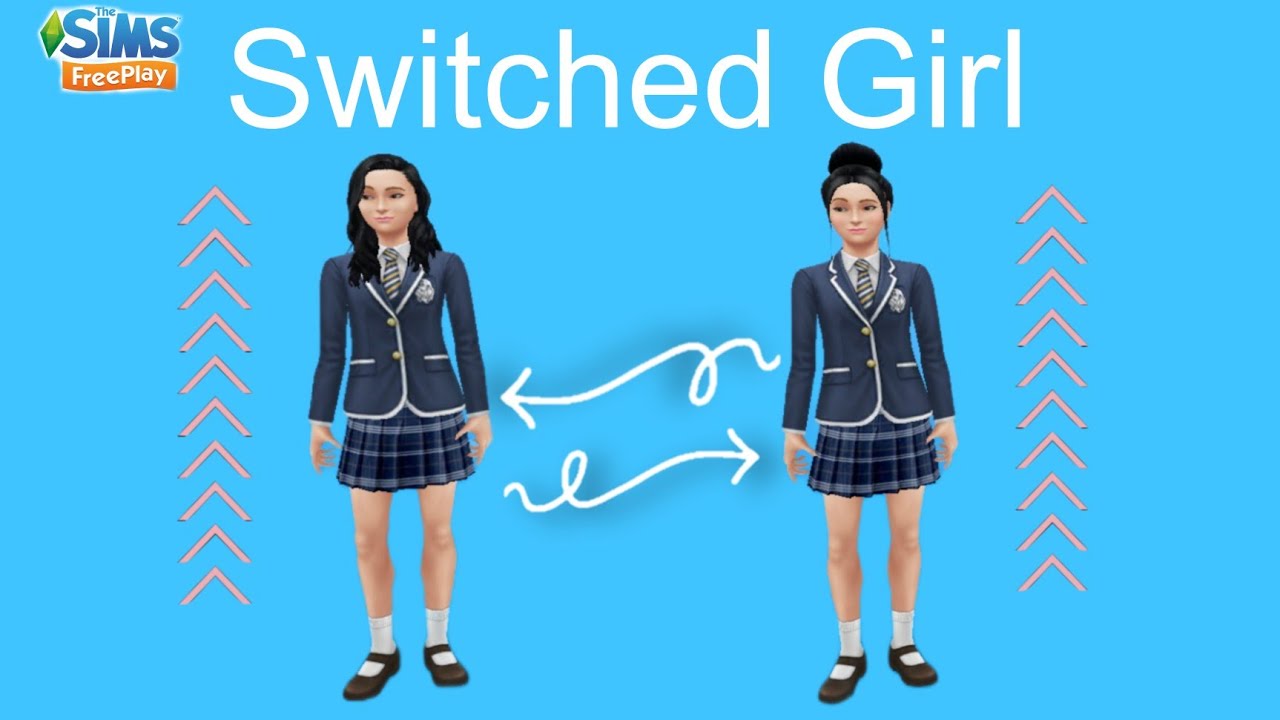 Switched Girl ( part 2 ) | The Sims Freeplay |
