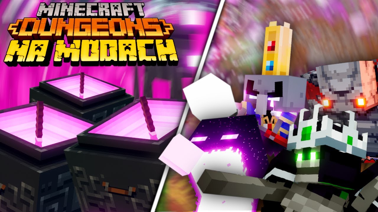 Cacti Wave's i Boss Rush na apokalipsie +25 [Minecraft Dungeons][MODY]