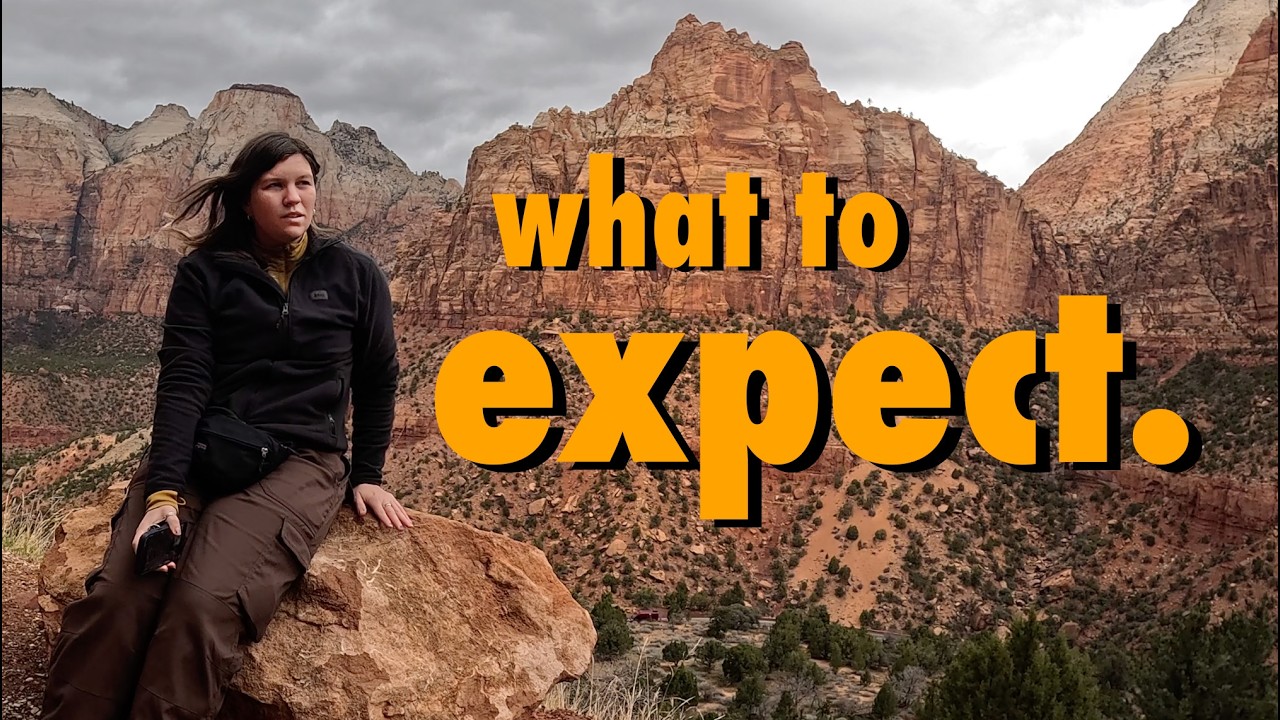 Zion National Park & ZION LODGE in the Middle of March