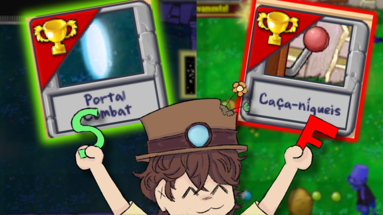 RANQUEANDO os MINIGAMES do PIOR AO MELHOR do PVZ 1